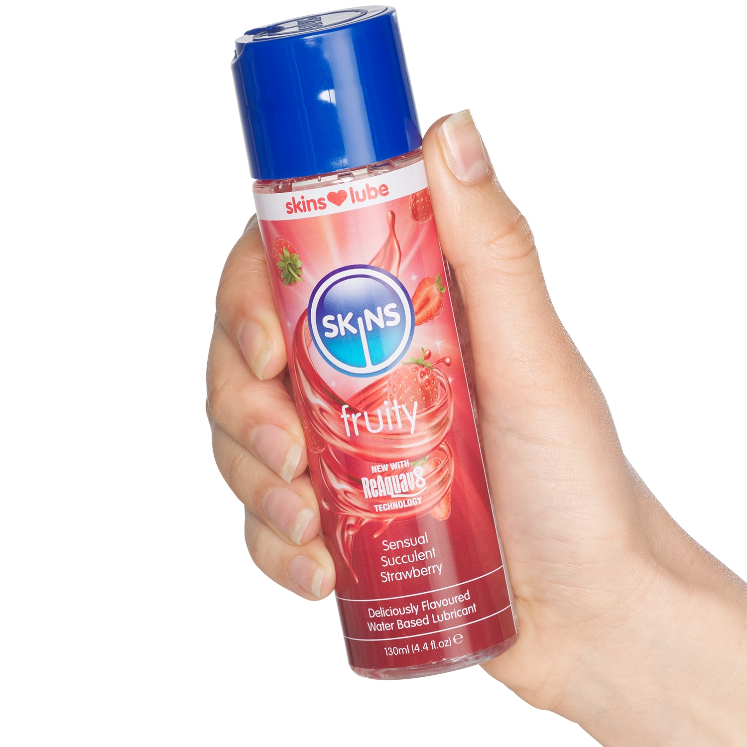 Skins Fruity Water-based Lubricant Strawberry 130 ml 1