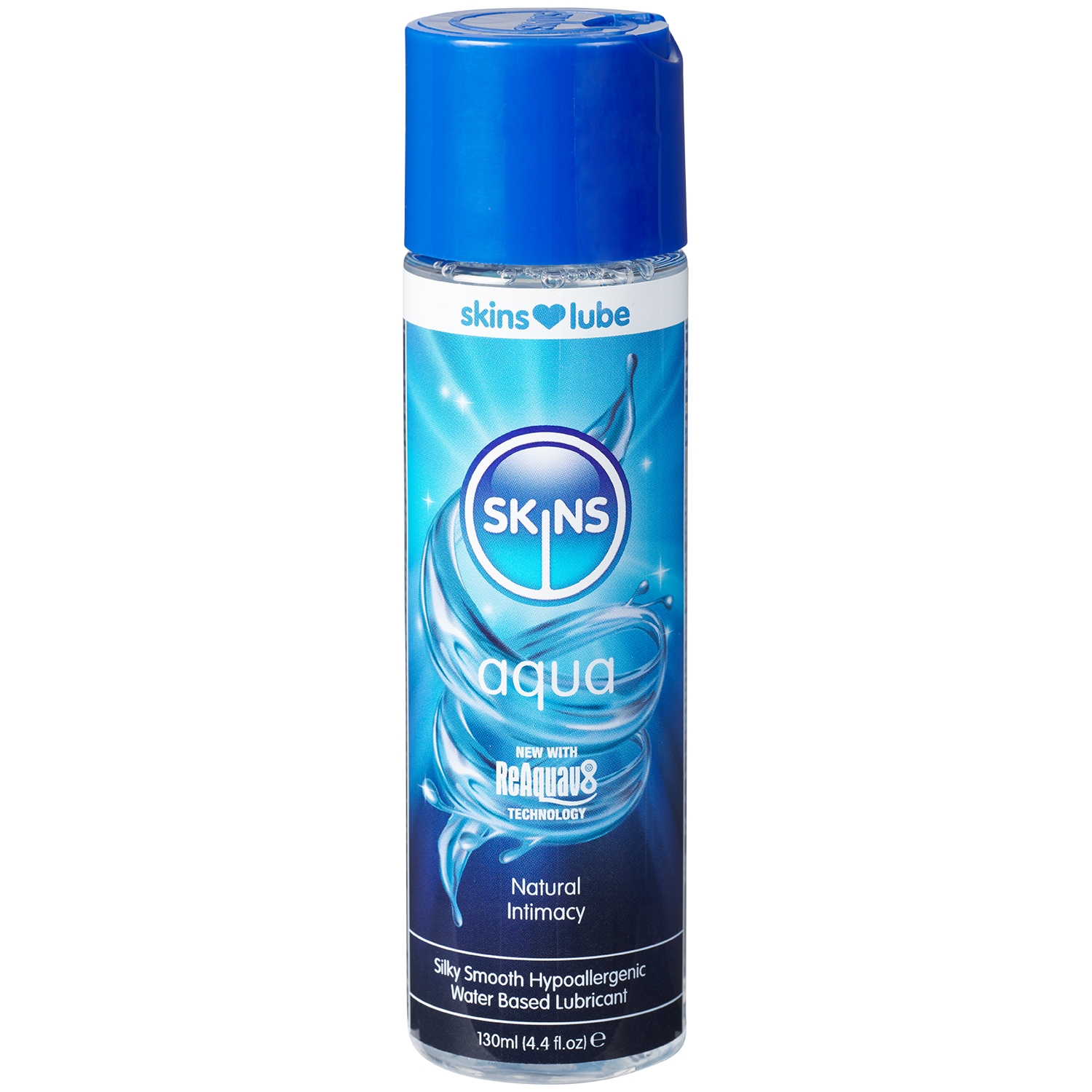 Skins Aqua Vandbaseret Glidecreme 130 ml - Clear