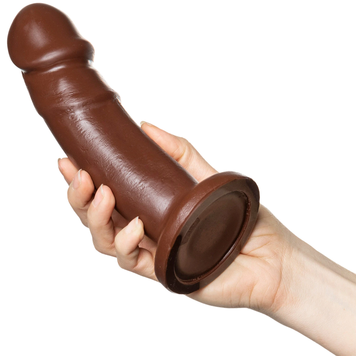 Vixen Creations Maverick VixSkin Dildo Chocolate 20 cm 1