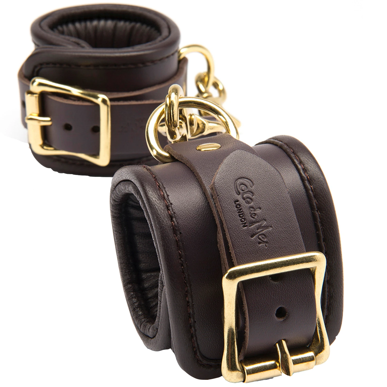 Coco de Mer Handledsmanchetter i Läder var 1