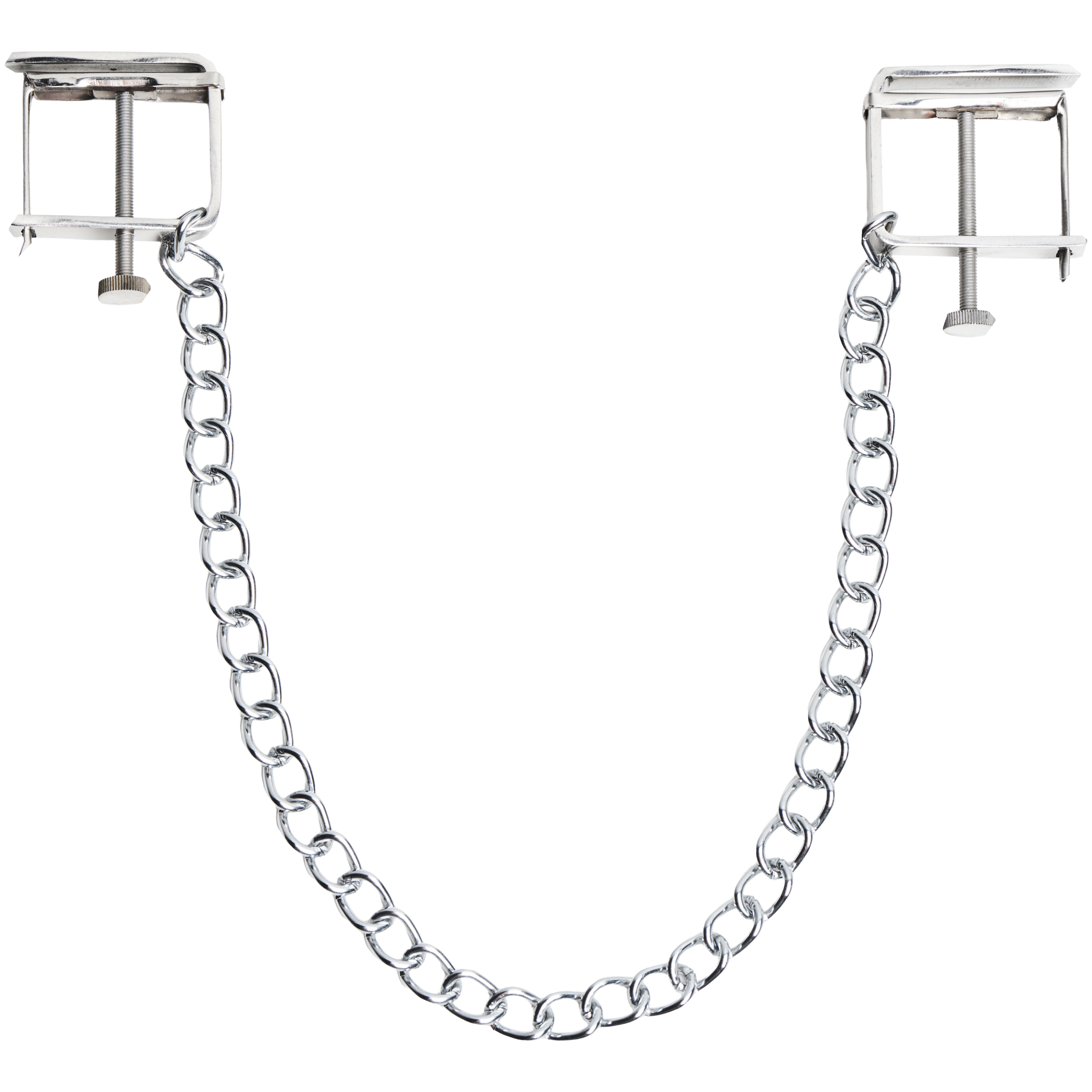 Kiotos Steel Pince à Tétons avec Chaîne var 1