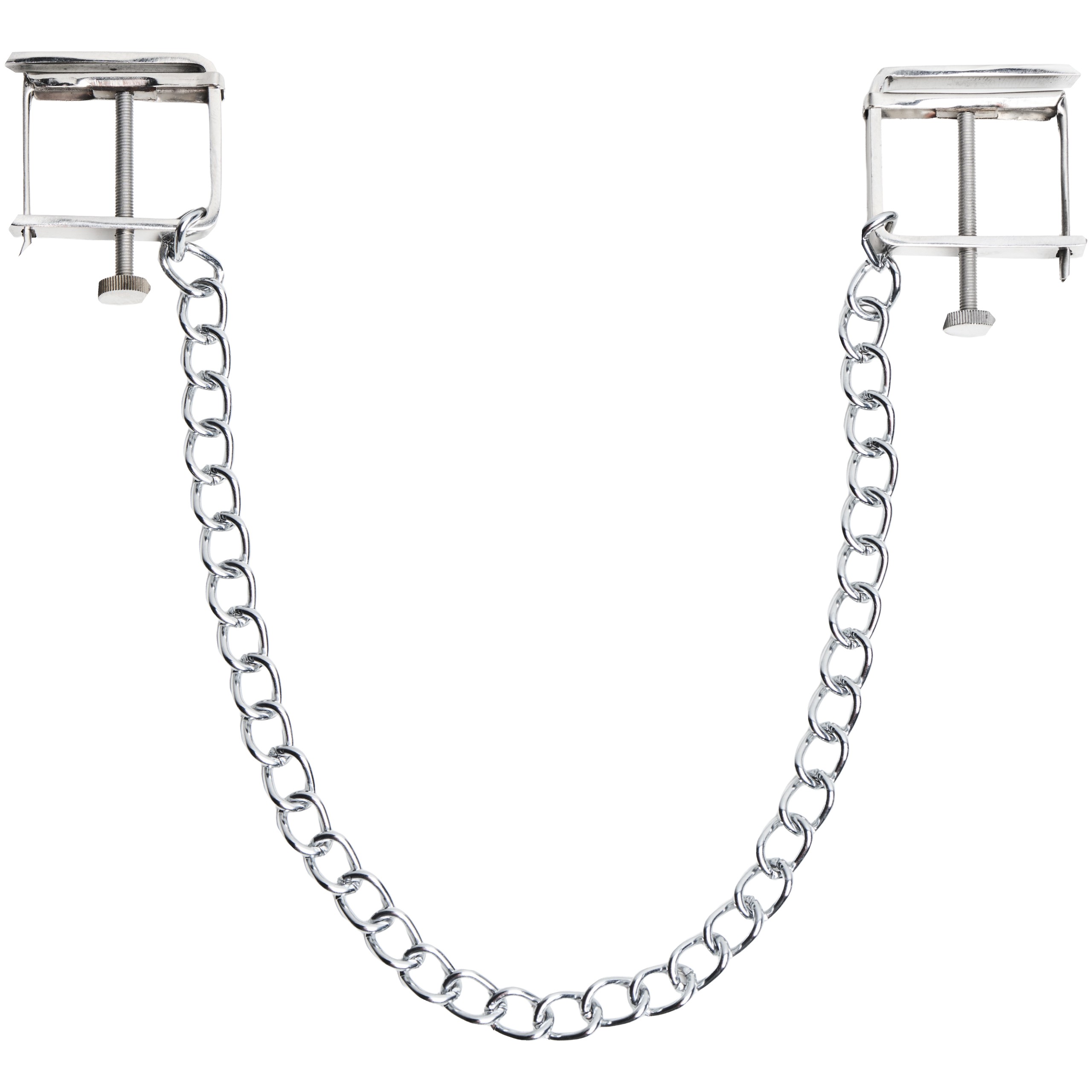Kiotos Steel Pince à Tétons avec Chaîne var 1