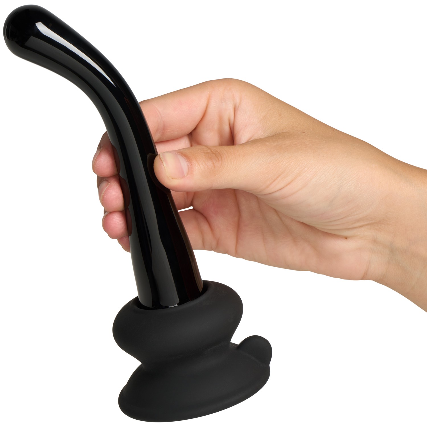 Icicles No. 87 Hand Blown Glass Massager var 2