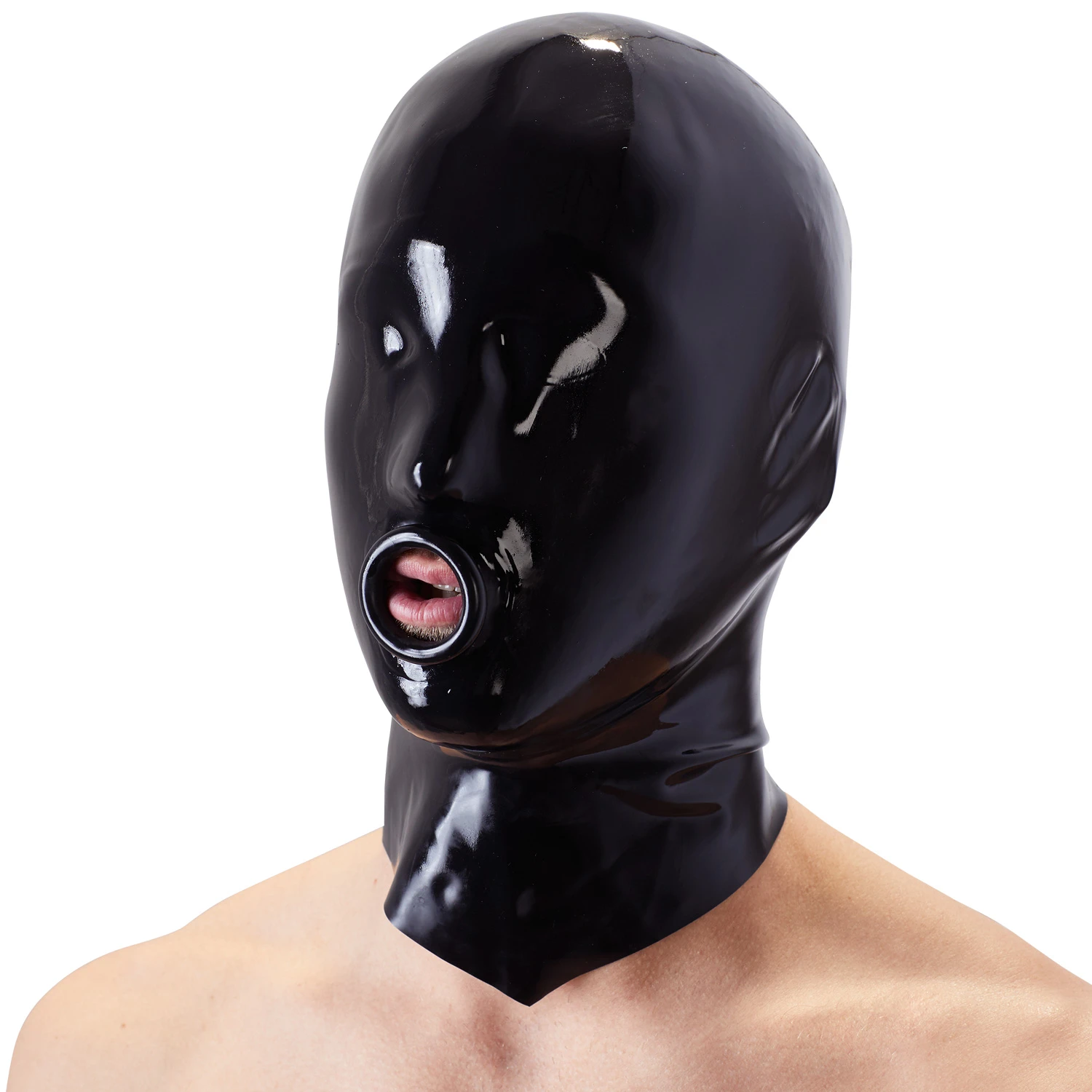 Latex X Masque Latex avec Anneau var 1