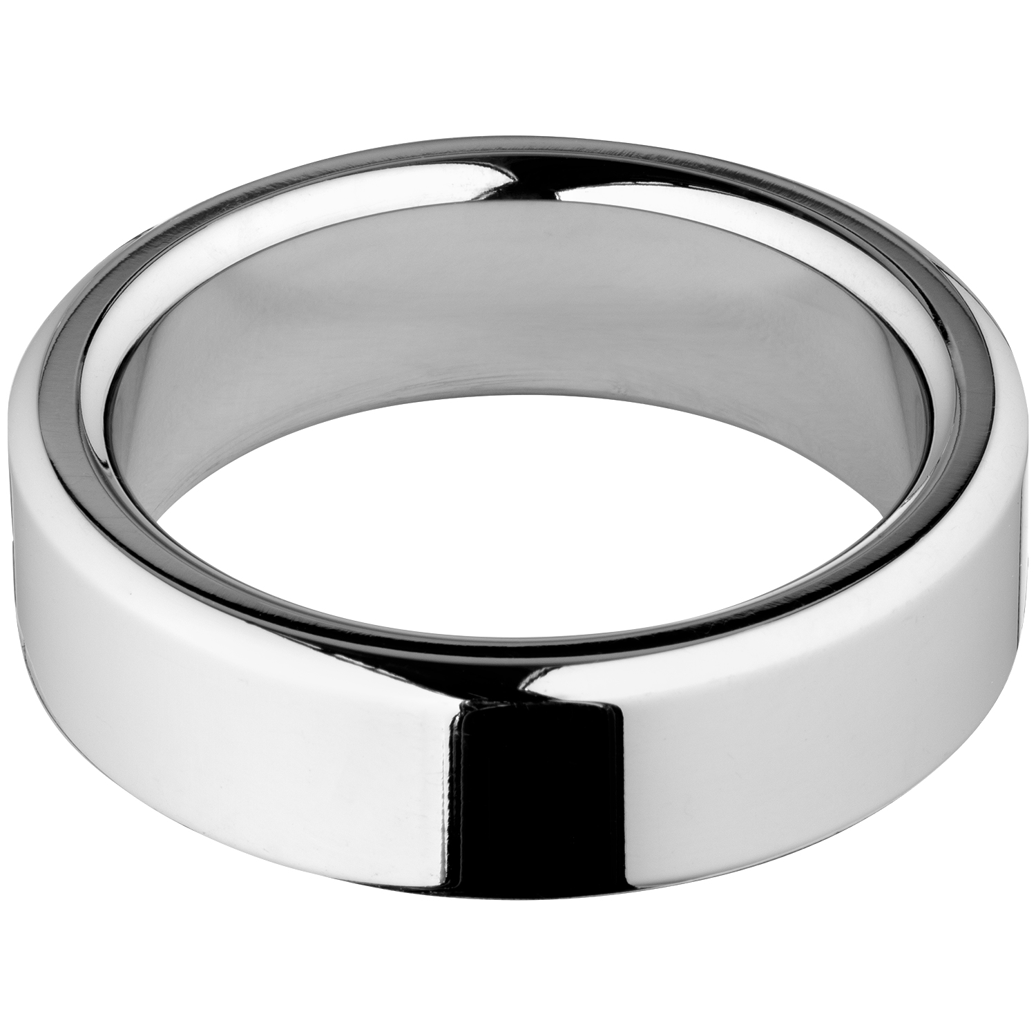 Penisring i Metall      - Sølv - S