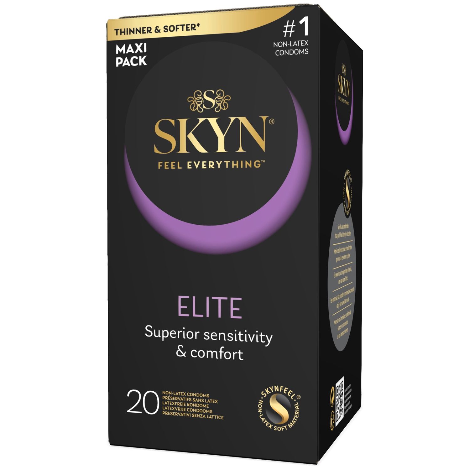 SKYN Elite Préservatifs Fins Sans Latex 20 pcs var 1