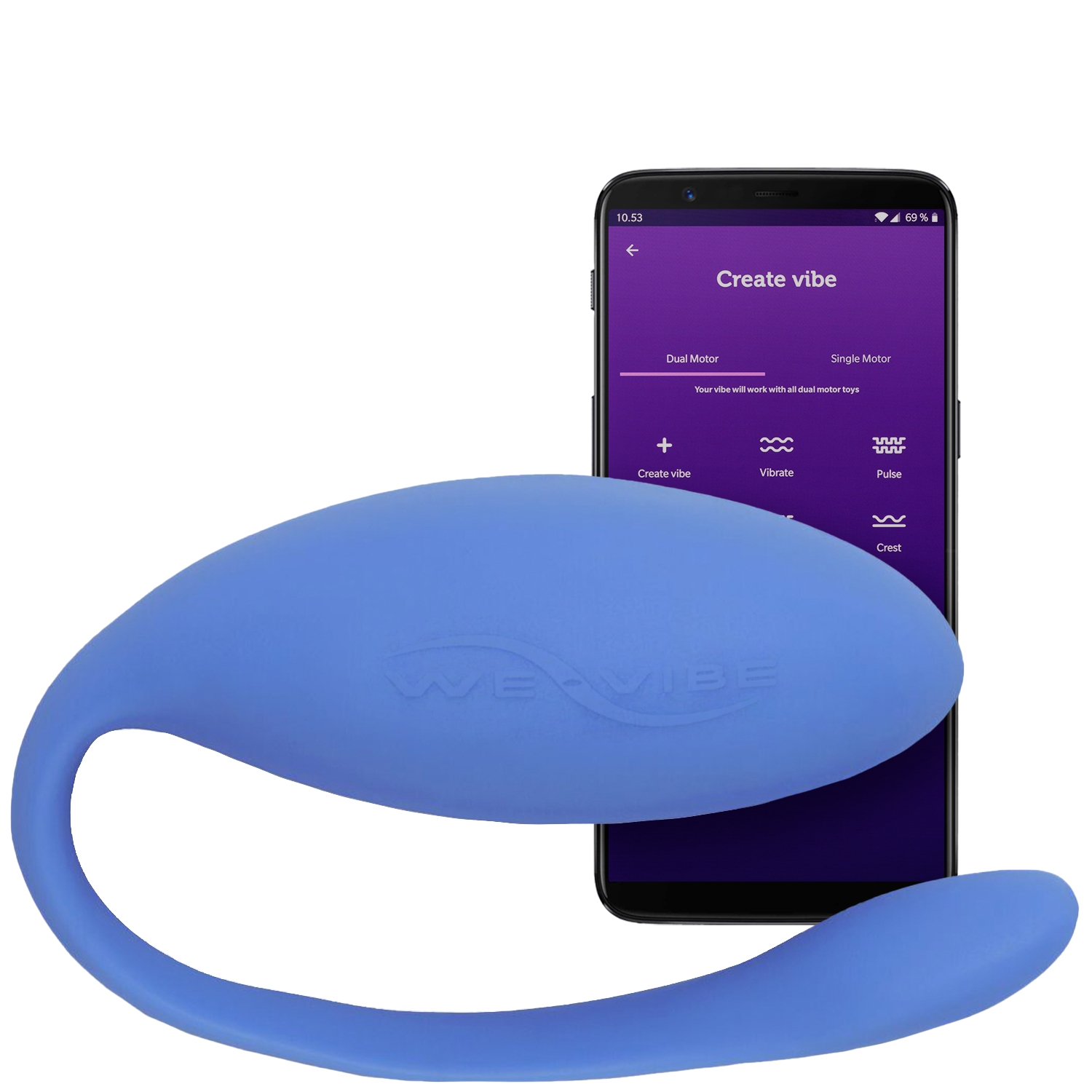 We-Vibe Jive App-Styret G-Punkts Vibrator - Blue