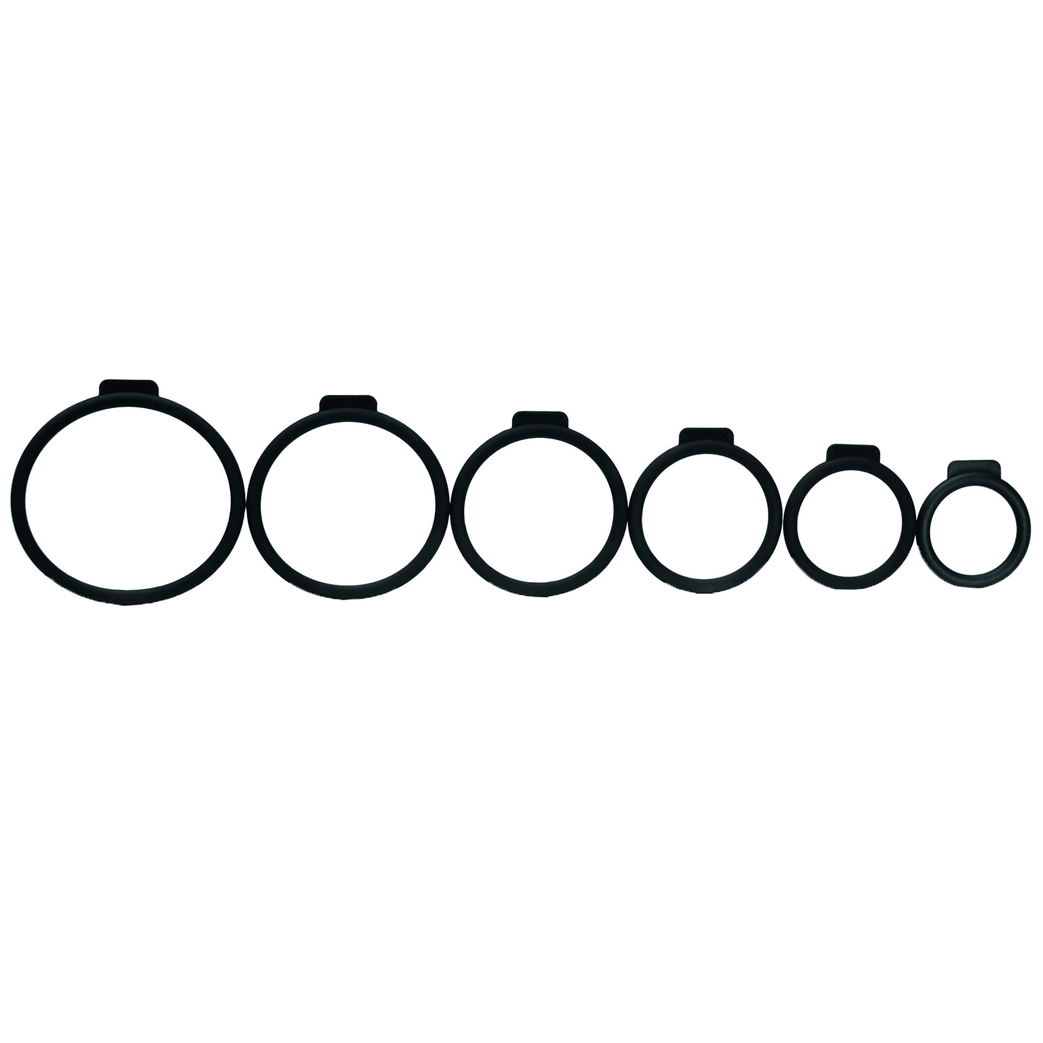 Tantus Silikon-O-Ring 6er Set  1