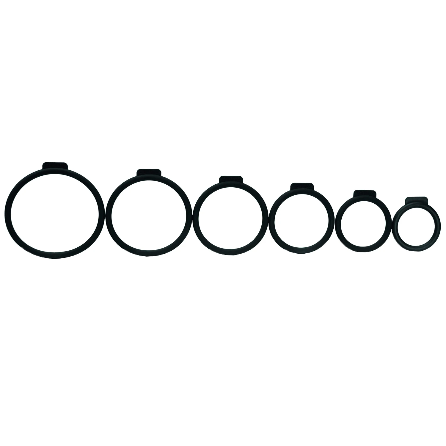 Tantus Silikon O-Ringer 6 stk 1