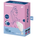 Satisfyer Love Triangle App-controlled White Clitoral Stimulator 3
