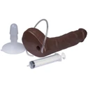 Doc Johnson Bust It Realistisk Squirting Dildo Choklad 24 cm 4