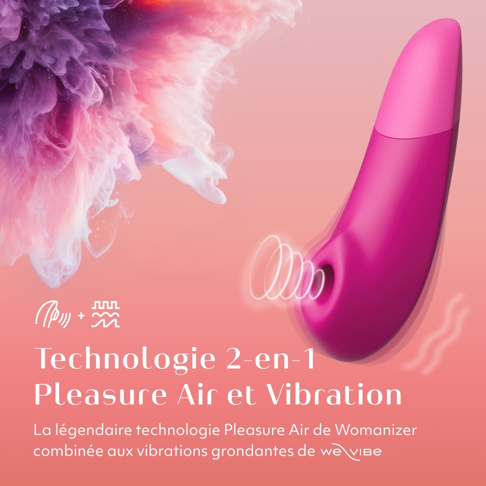 Womanizer Enhance 2-en-1 Aspirateur Clitoridien var 9