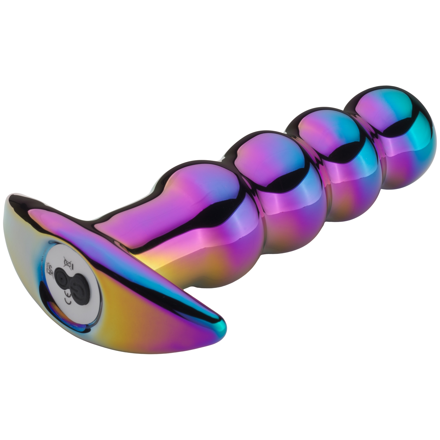 Dream Toys Glamour Buttplug met Glaskralen en Afstandsbediening 1