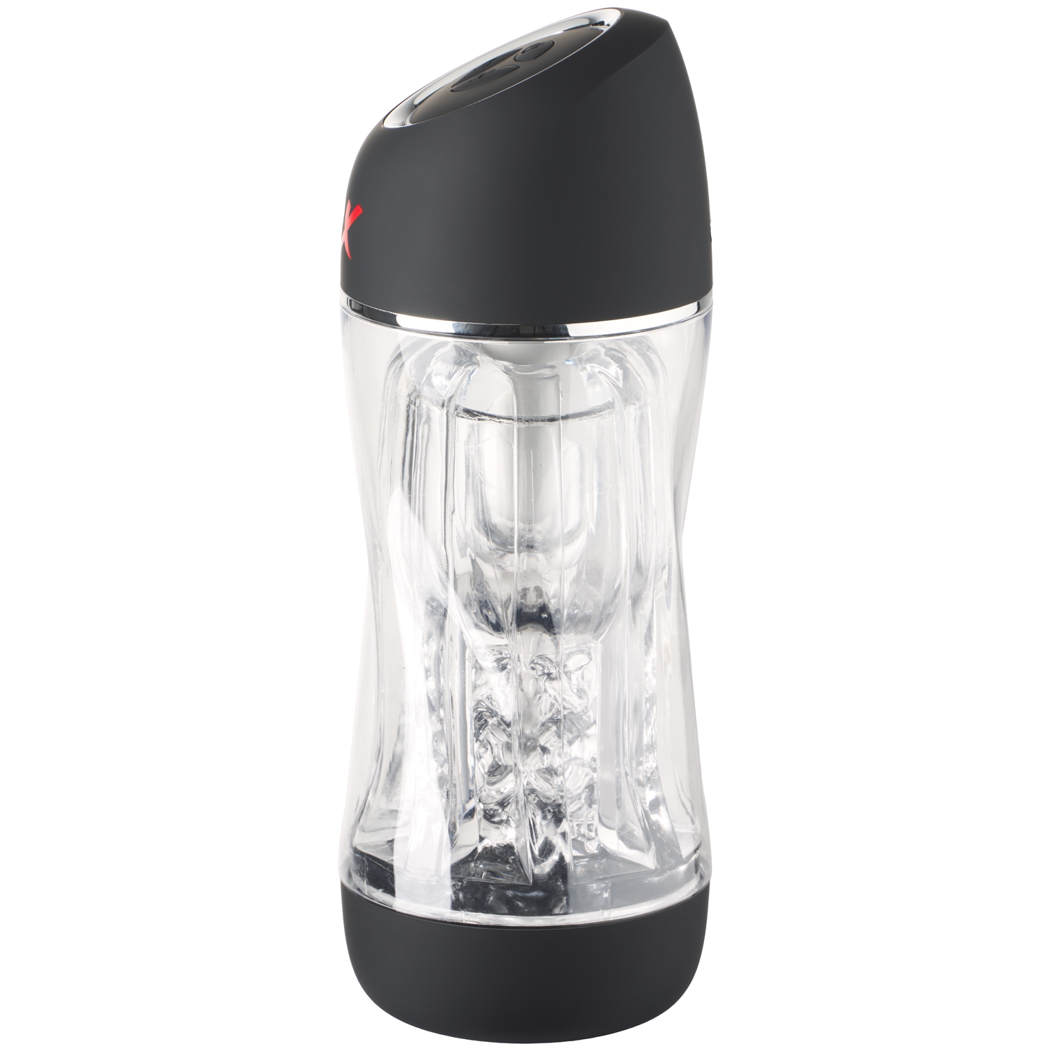 PDX Viewtube Pro See-Thru Vibrerende Stroker 1