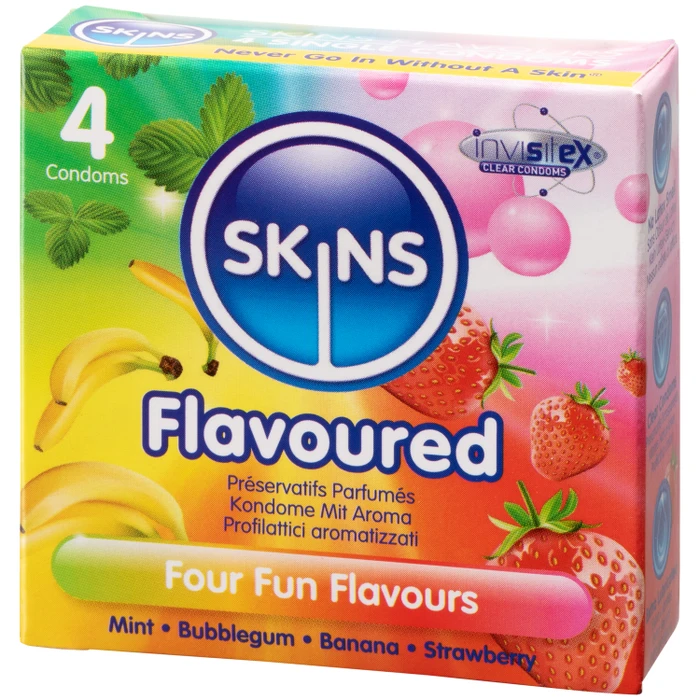 Skins Flavoured Condoms 4 pcs var 1