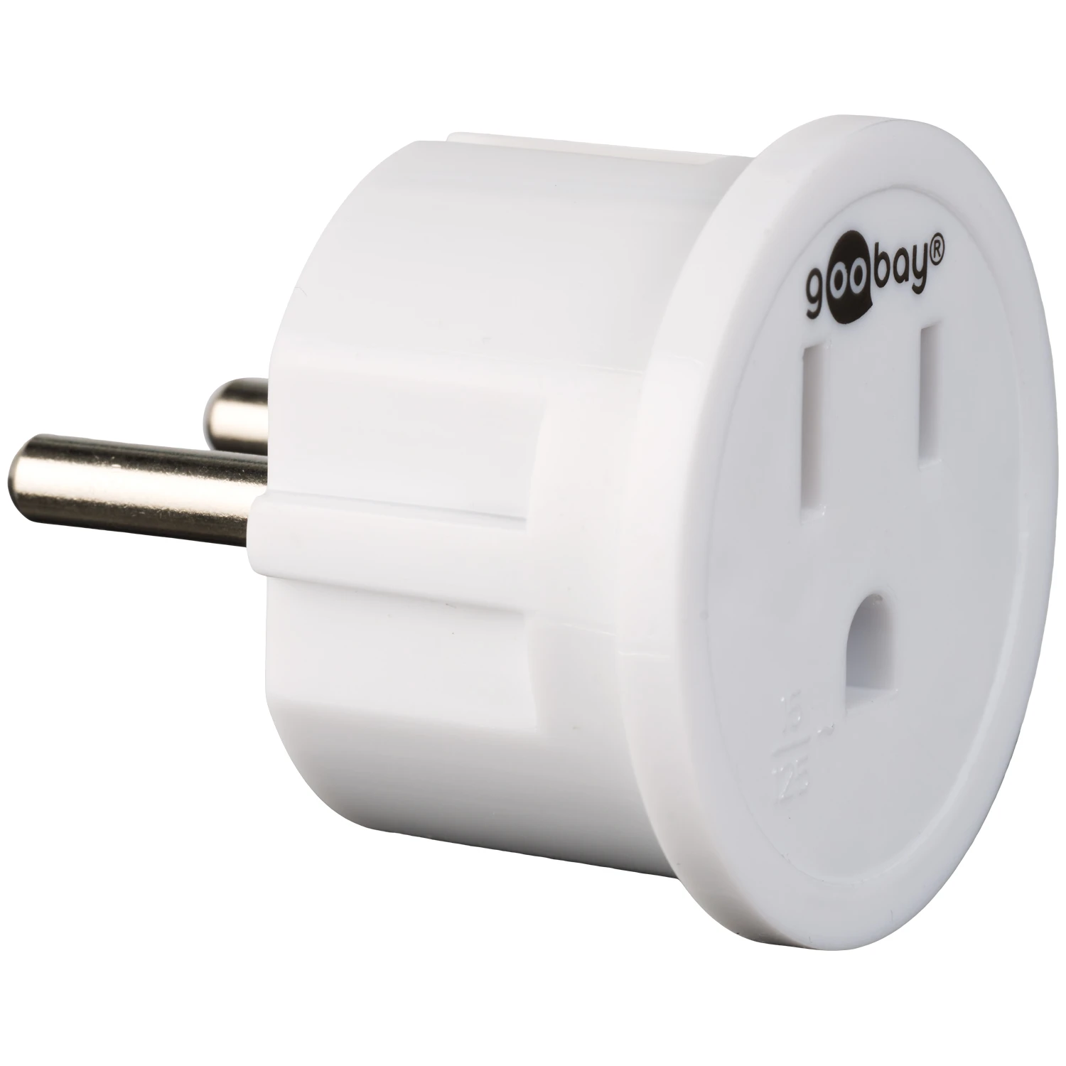 Adaptateur EU pour Prise Américaine avec Terre var 1