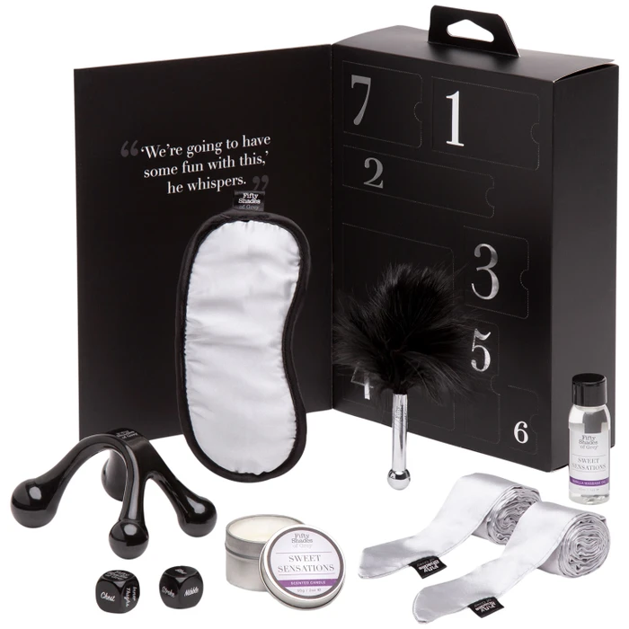 Fifty Shades of Grey Pleasure Overload A Week of Play Coffret Pour Couples var 1