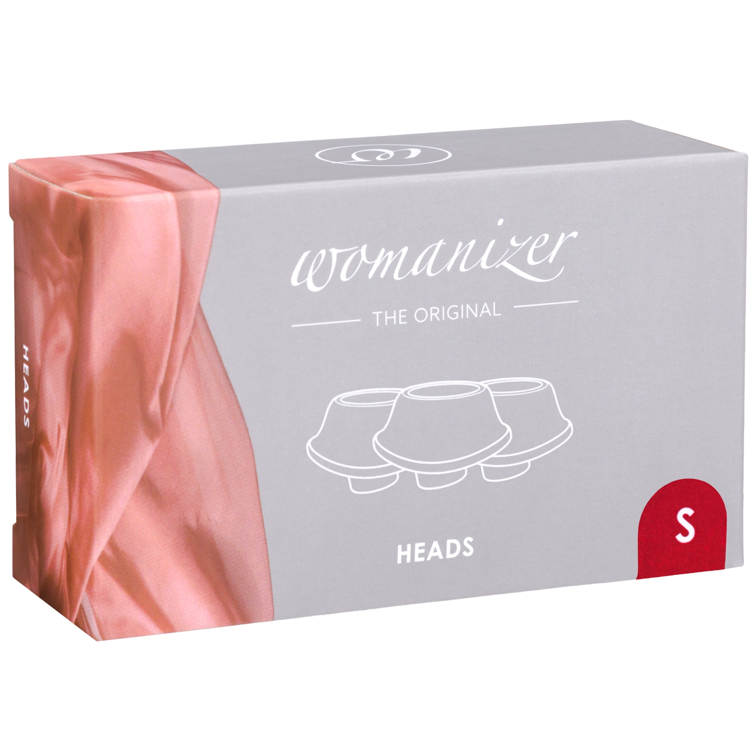 Womanizer Sugehoveder 3 Pak Small - Red