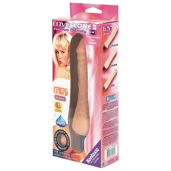 LoveClone II Duo Density Dildo Vibrator 1