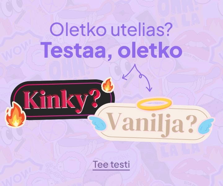 Oletko utelias? Testaa, oletko Kinky/Vanilja? mobile