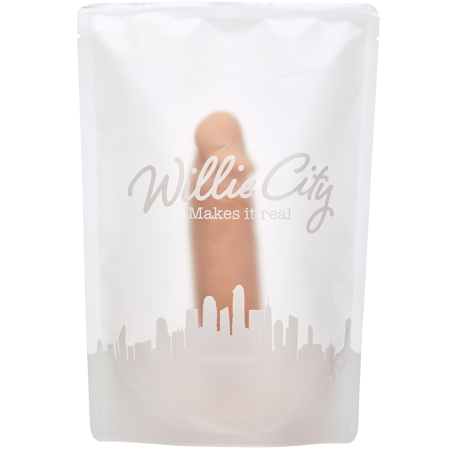 Willie City Willie City Realistisk Dildo med Sugekopp 19 cm - Beige