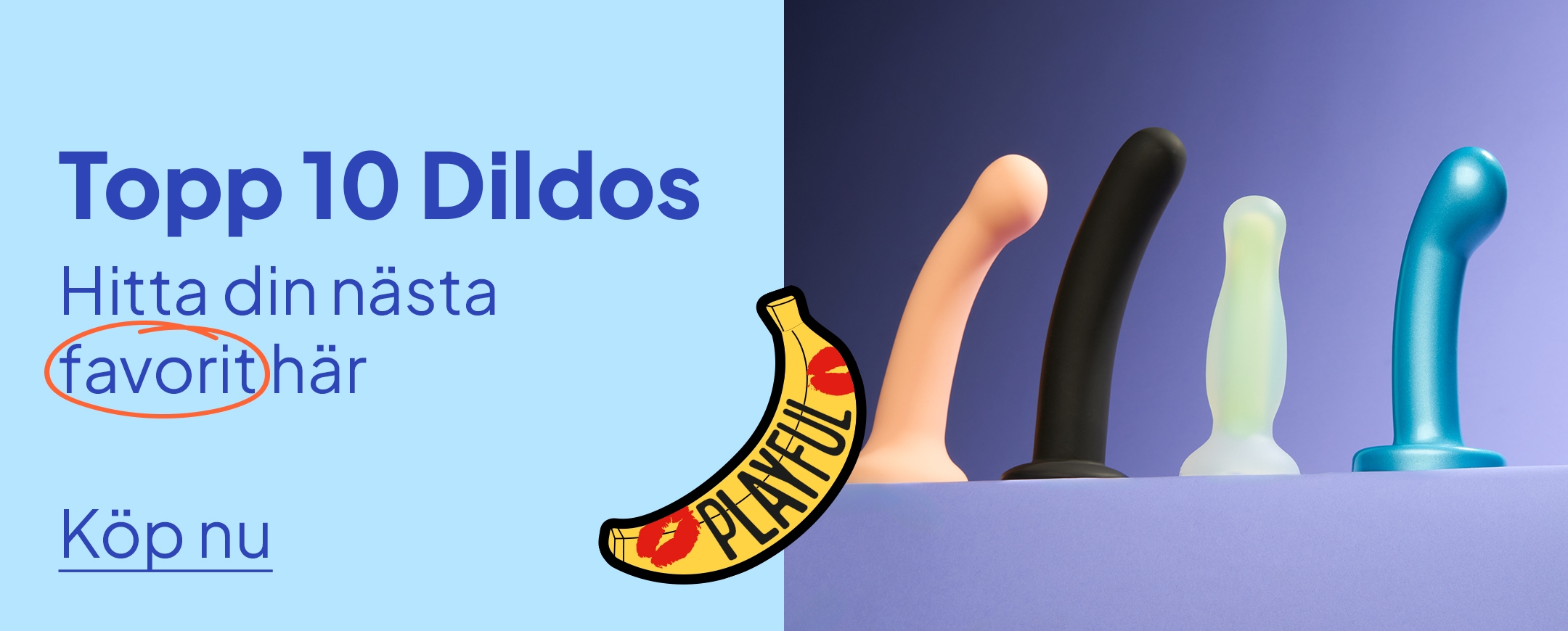 Topp 10 Dildos - Köp nu