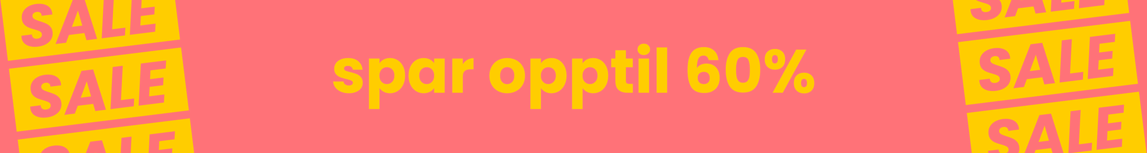 Sale - Spar opptil 60% desktop