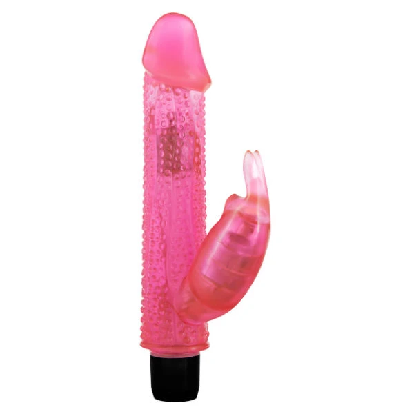 Toy Joy Knobbly Wobbly Pink Rabbit Vibraattori var 1