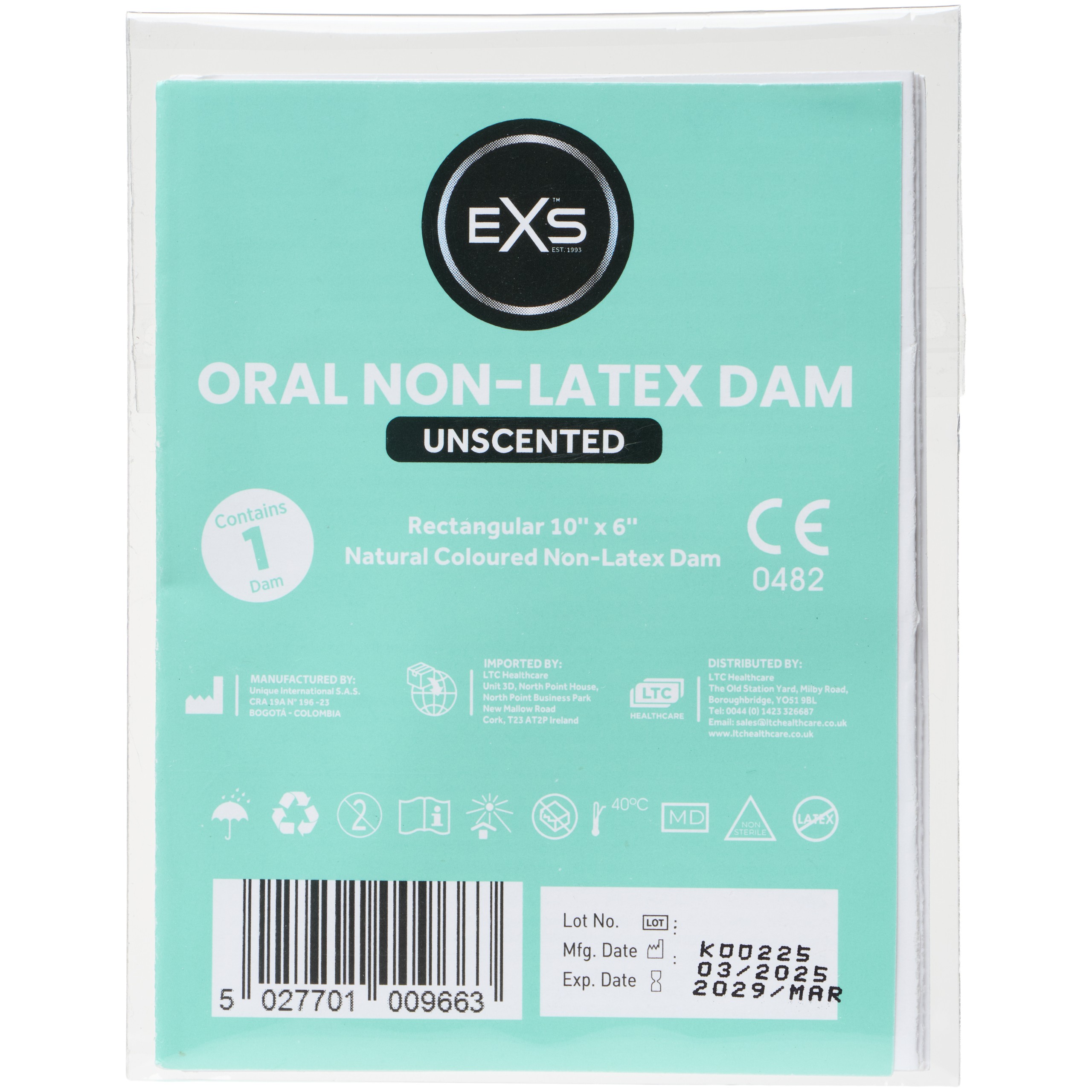 EXS Oral Latexfri Slicklapp 1 st var 1