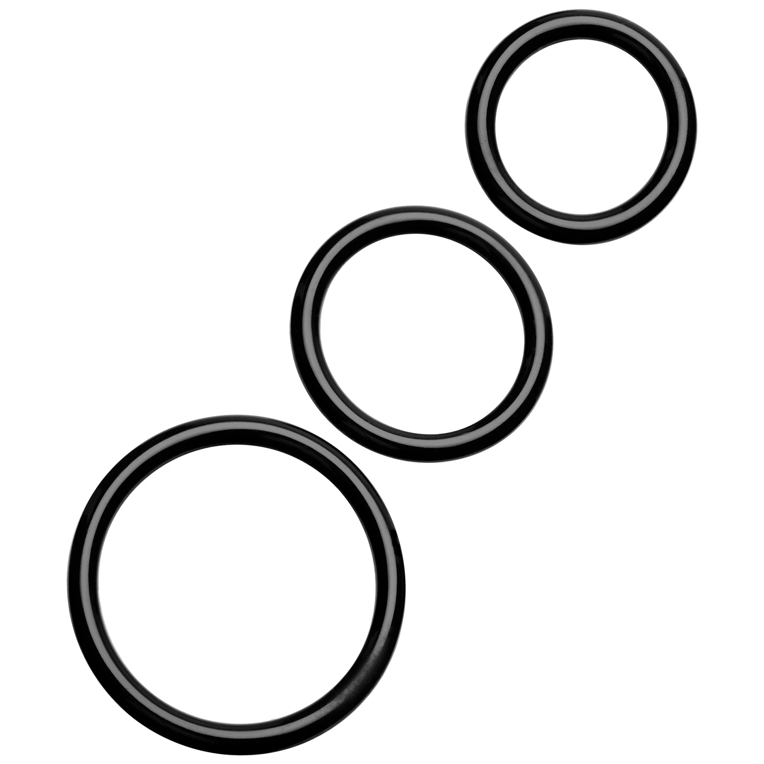 Musta Penisrengassetti 3 kpl var 1