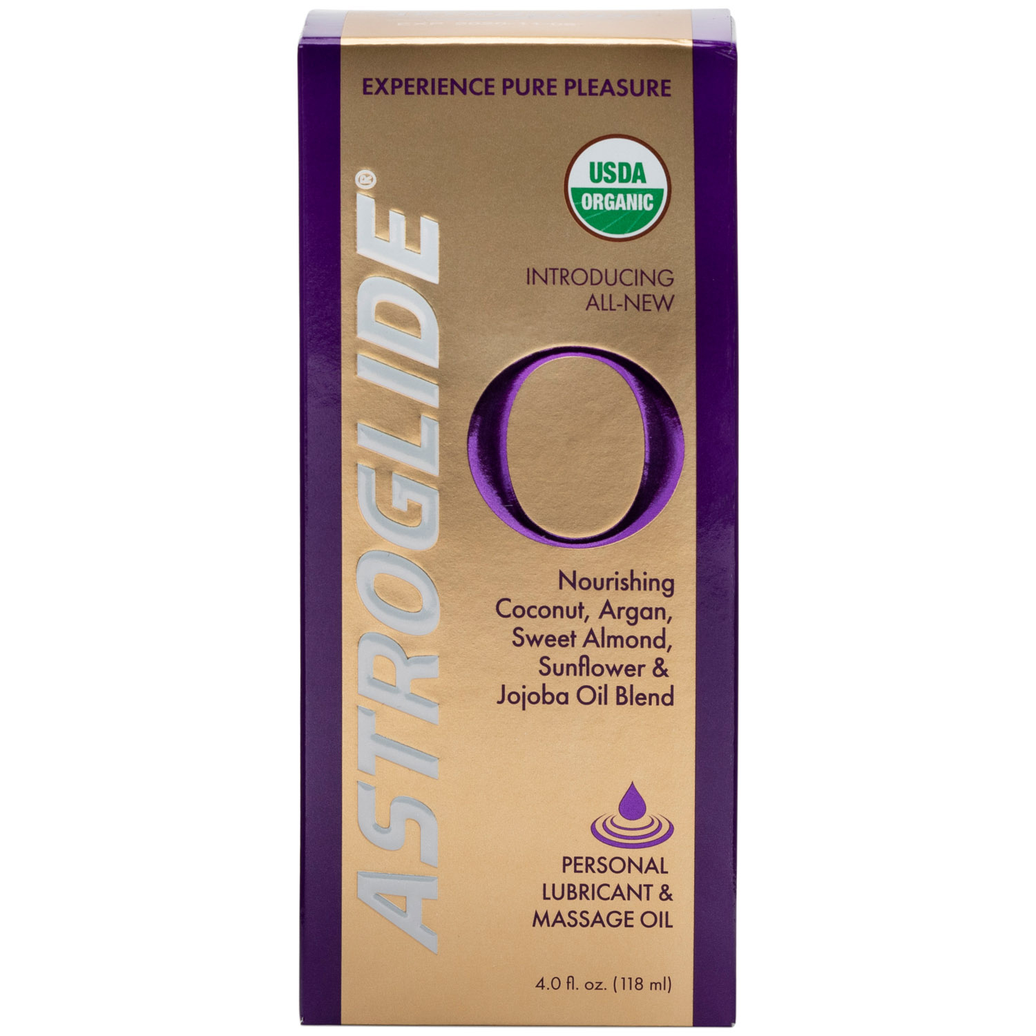 Astroglide O Biologisch Glijmiddel op Basis van Olie 118 ml 1