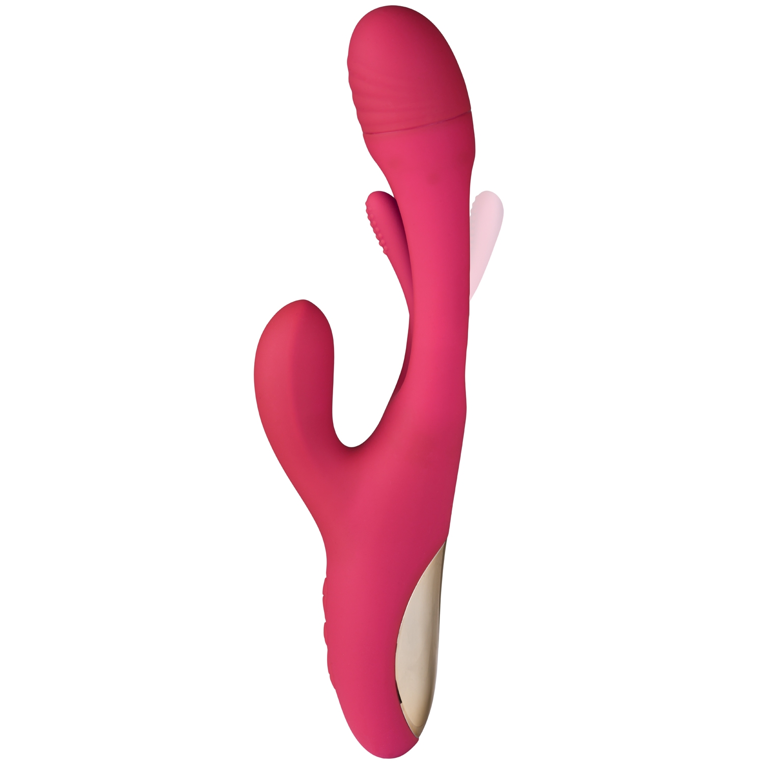 Tracy&apos;s Dog Rabbit Vibrator med Flicker - Pink