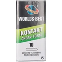 Worlds-Best Kontakt Cream-Form kondomer 10 st var 1