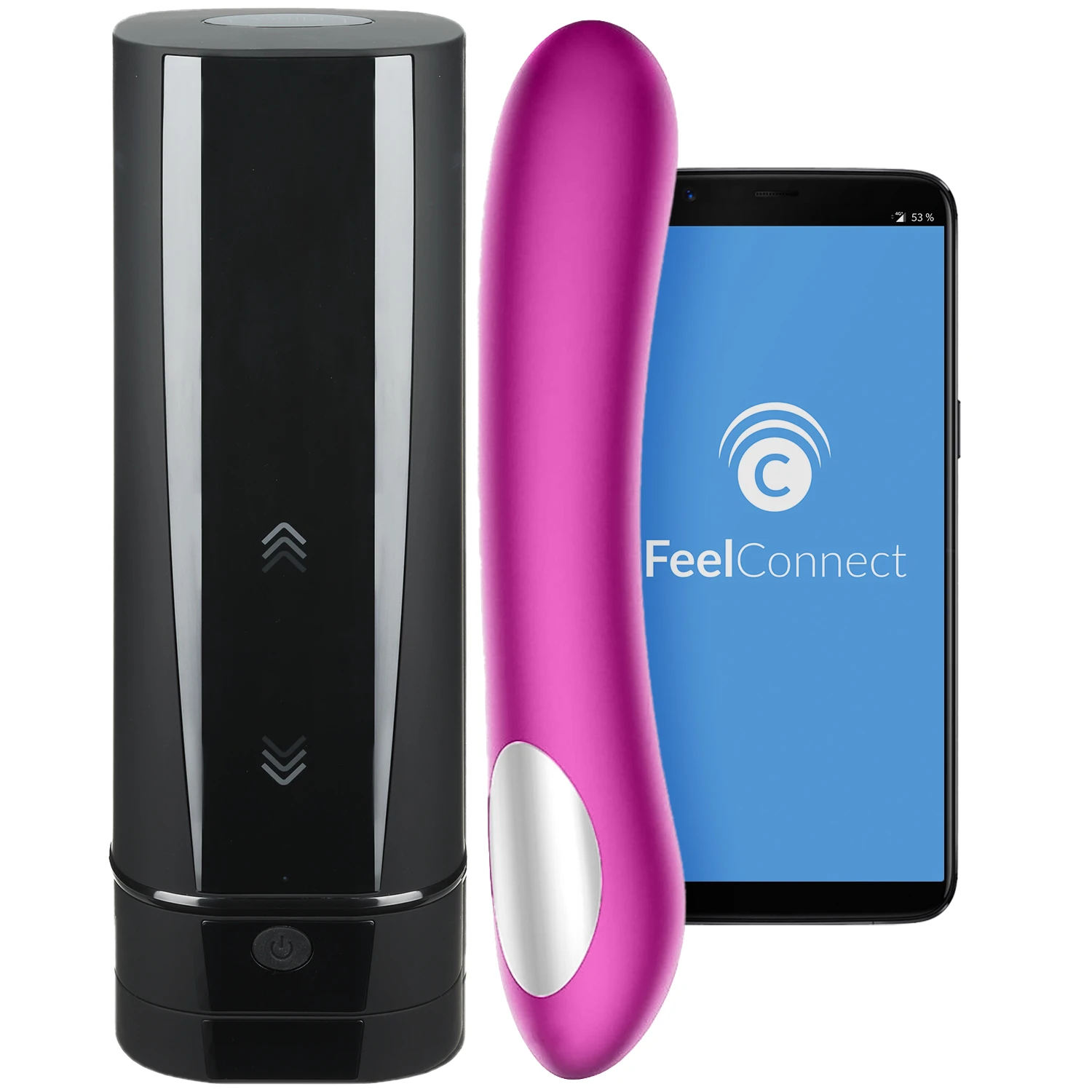 Kiiroo Interactive Couple Set Onyx+ Masturbator og Pearl2 Vibrator var 1