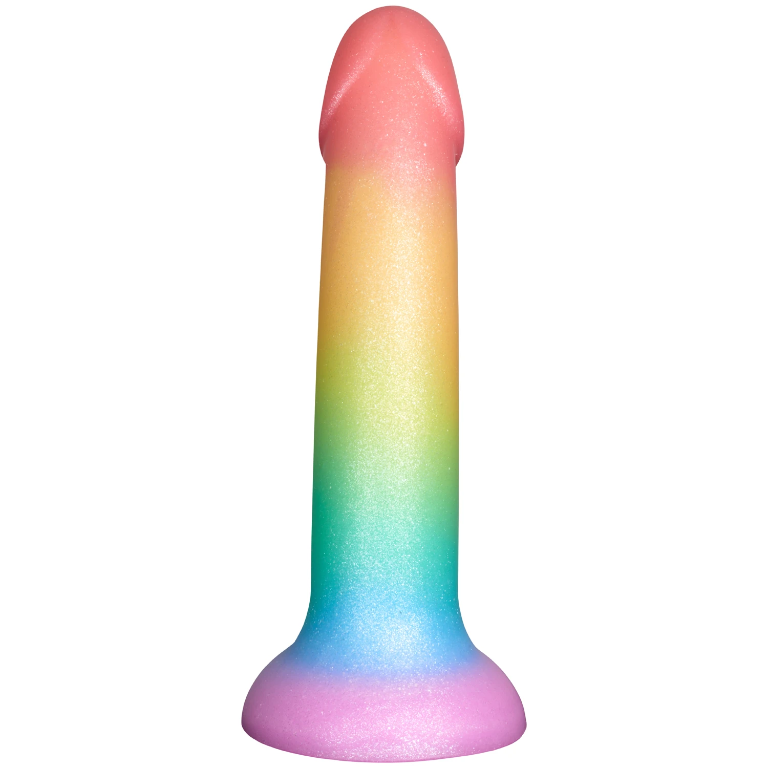 Baseks Rainbow Silikone Dildo 18 cm 1