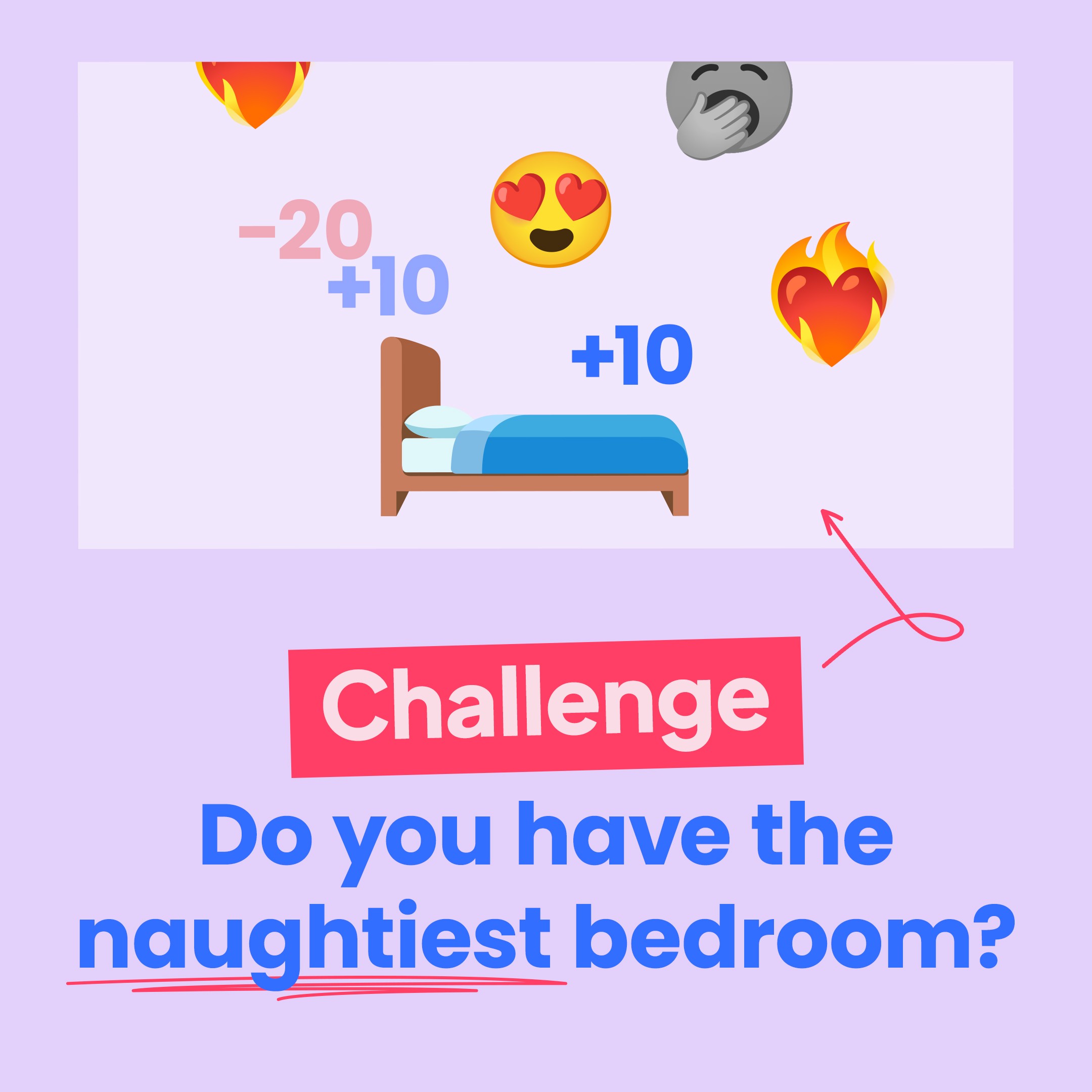 Challenge - Do you have the naughtiest bedroom? mobile