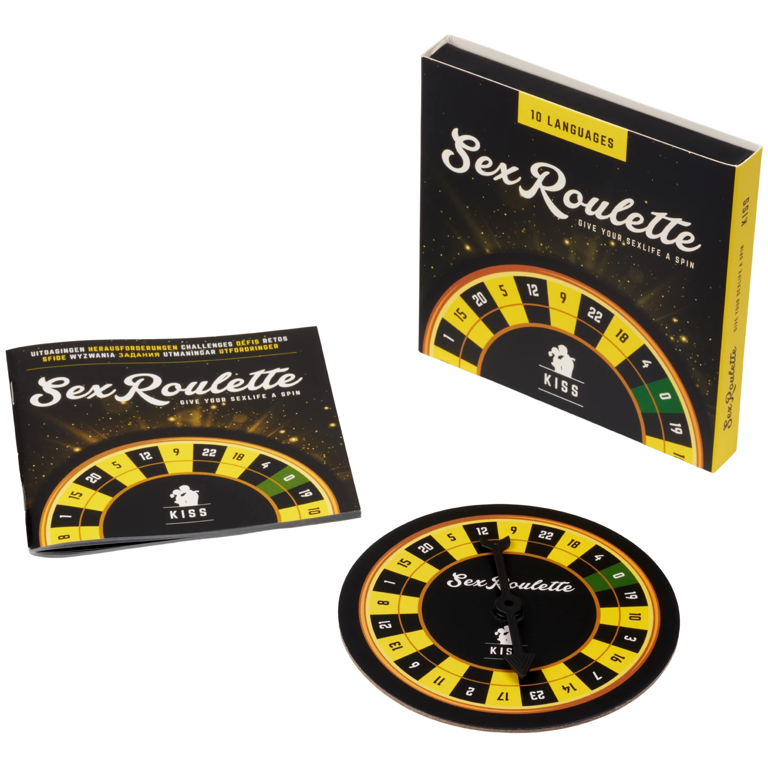 Tease & Please Sex Roulette Kiss Spil var 1