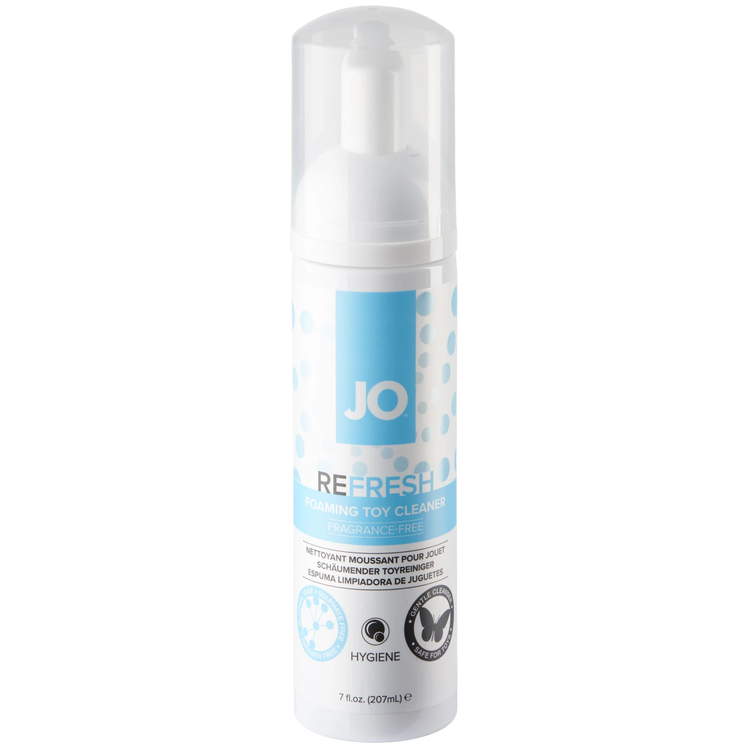 System JO Refresh Foaming Sex Toy Cleaner 207 ml var 1