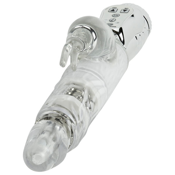 Max Passion Silver Glide Rabbit Vibrator 1