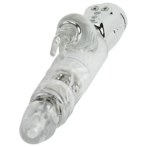 Max Passion Silver Glide Rabbit Vibrator 1