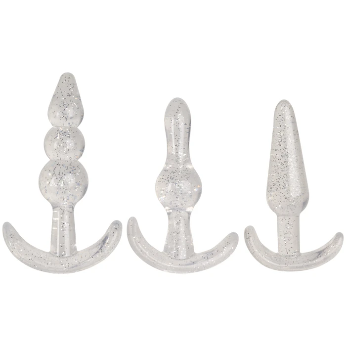 baseks Glitter Booty Beginners Butt Plug Set var 1