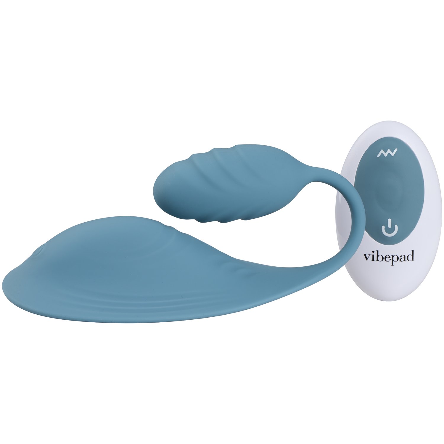 Vibepad Mini Lay-On Vibrator med Kugle Stimulator - Blå