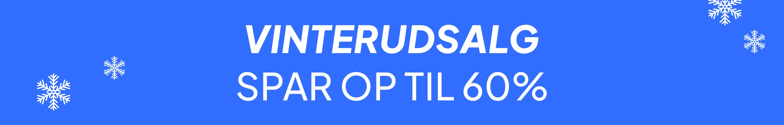 Vinterudsalg - Spar op til 60% desktop