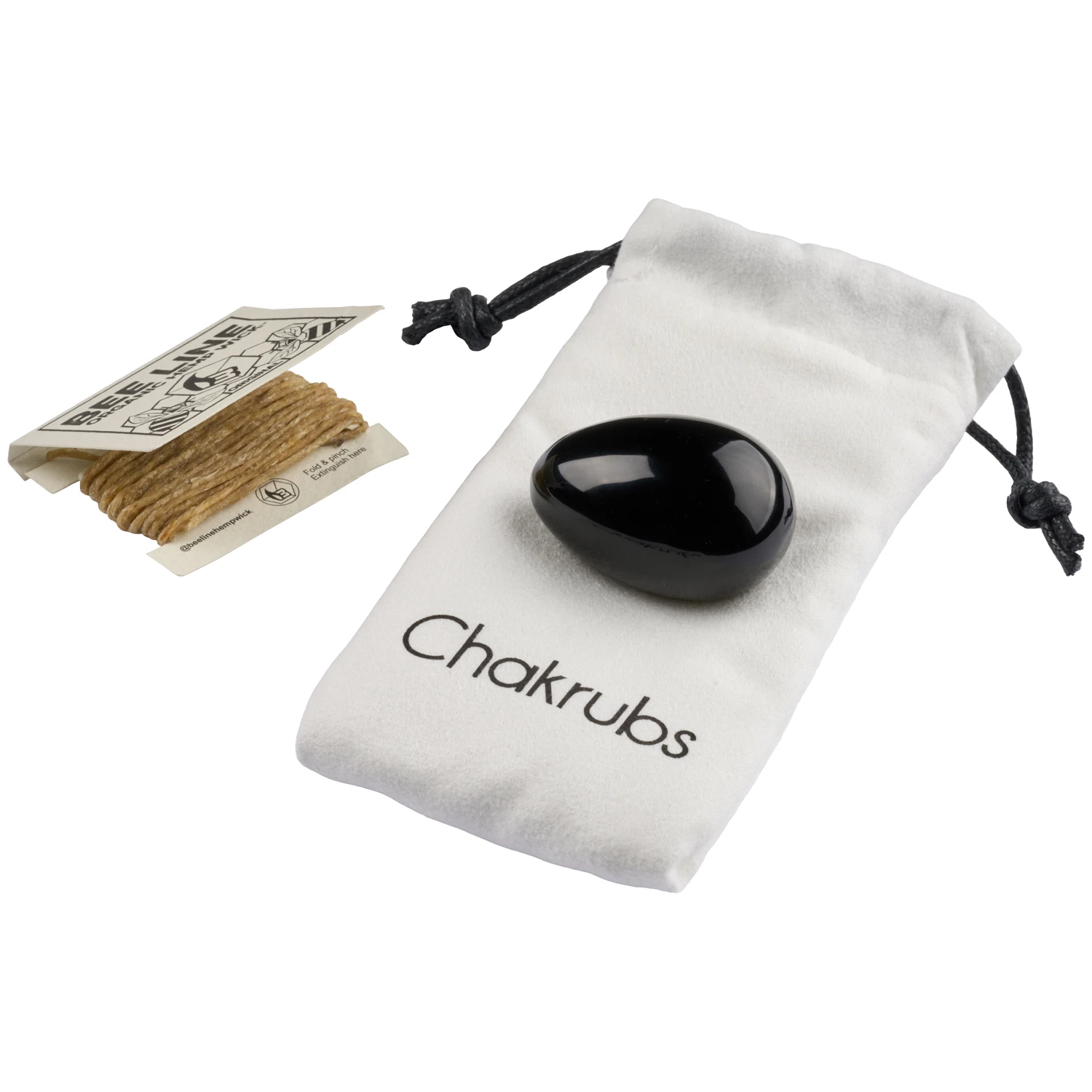 Chakrubs Yoni Egg Xaga Black Obsidian var 2