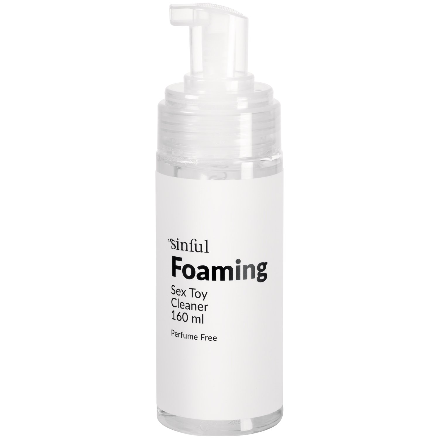 Sinful Sexlegetøjs Skum Rengøring 160 ml - Klar