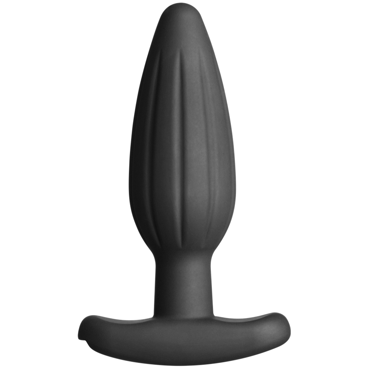 ElectraStim Silicone Noir Rocker Butt Plug - Medium 1