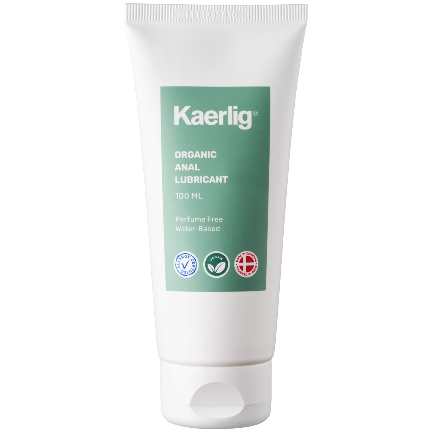 Kaerlig Økologisk Anal Glidecreme 100 ml     - Clear