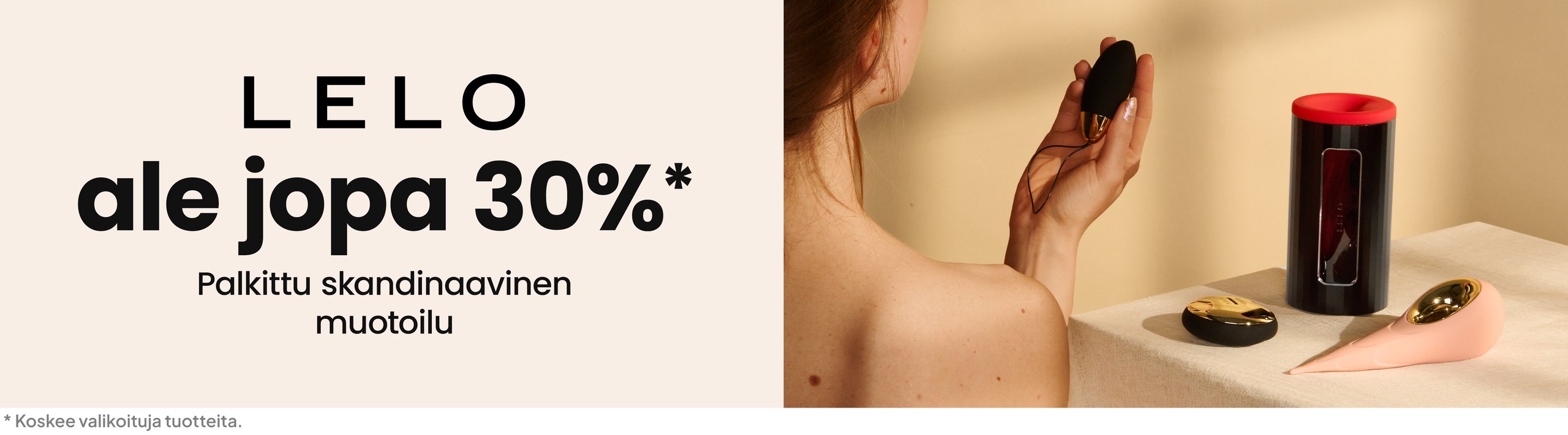 LELO – ale jopa 30%* desktop