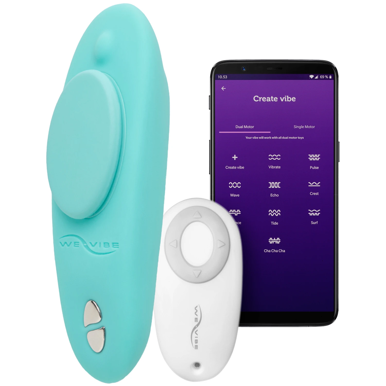 We-Vibe Moxie Panty Vibrator mit Fernbedienung und App var 1