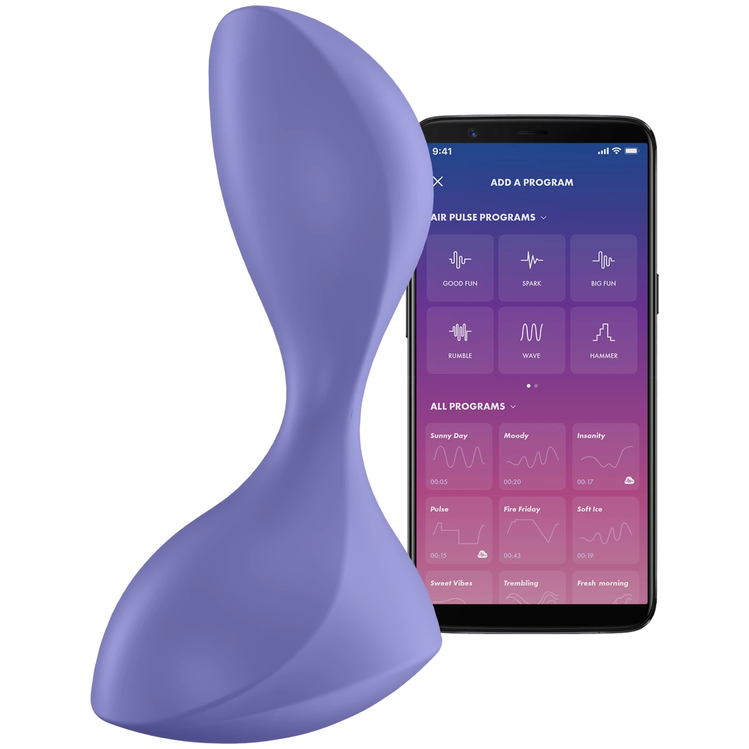 Satisfyer Sweet Seal Vibrating Analplugg var 1
